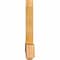 Ekena Millwork Eugene Rough Sawn Timber Gable Bracket, Western Red Cedar, 48"W x 30"H x 4"D x 6"F, 15/12 Pitch GBW048X30X0406EUG00RWR - alternate 3